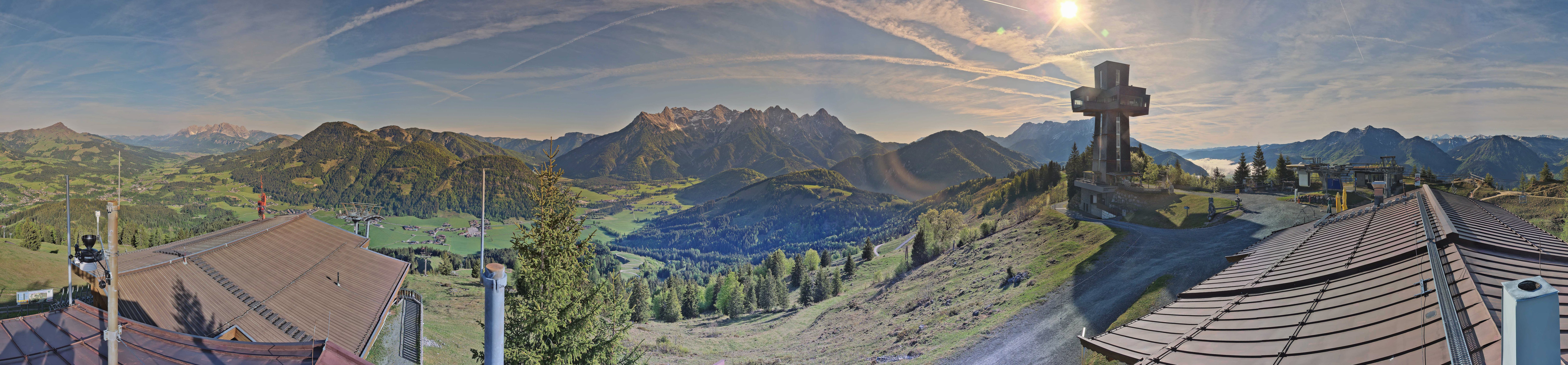 Archiv Foto Webcam Jakobskreuz im Pillerseetal