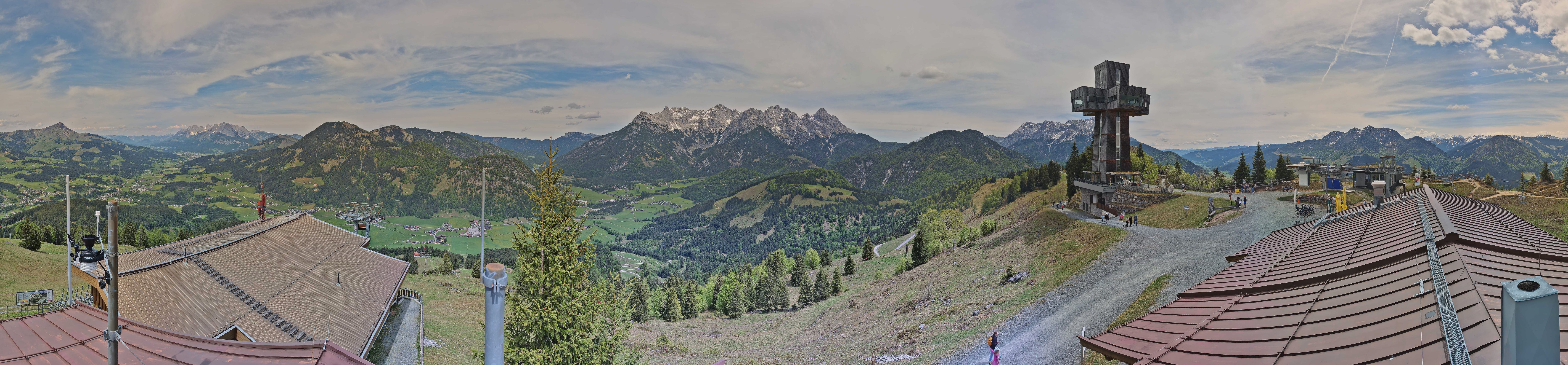 Archiv Foto Webcam Jakobskreuz im Pillerseetal