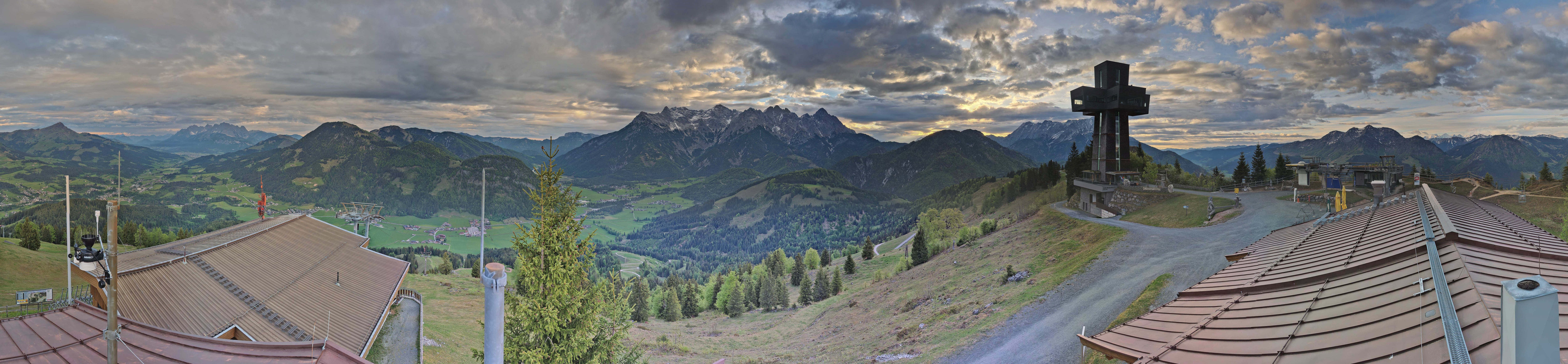 Archiv Foto Webcam Jakobskreuz im Pillerseetal