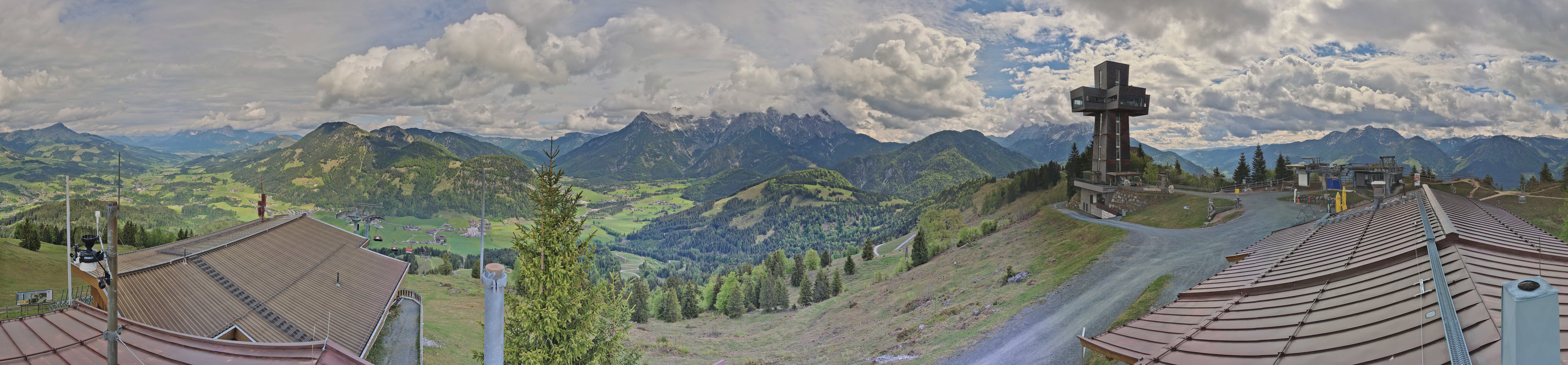 Archiv Foto Webcam Jakobskreuz im Pillerseetal