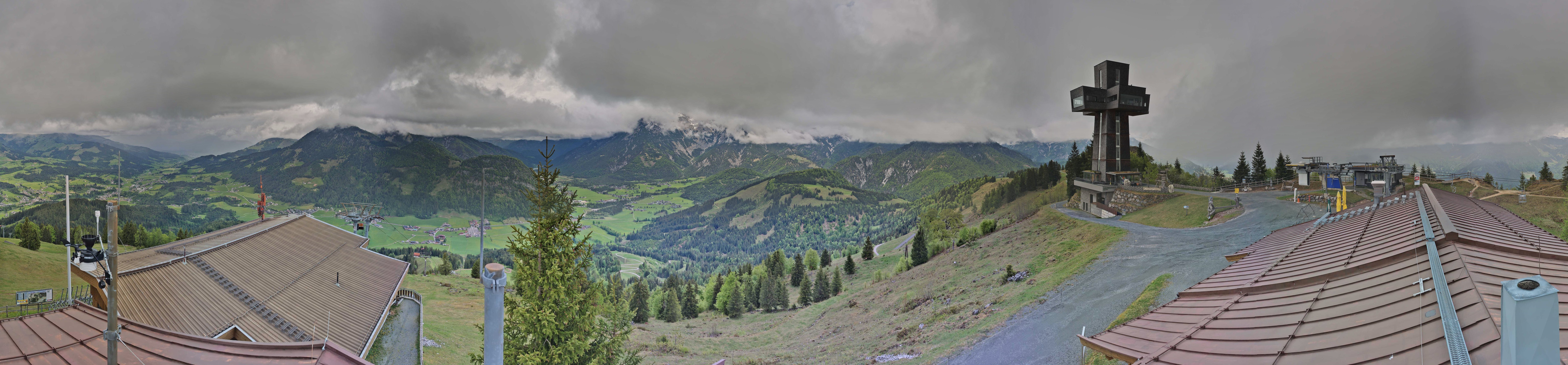 Archiv Foto Webcam Jakobskreuz im Pillerseetal