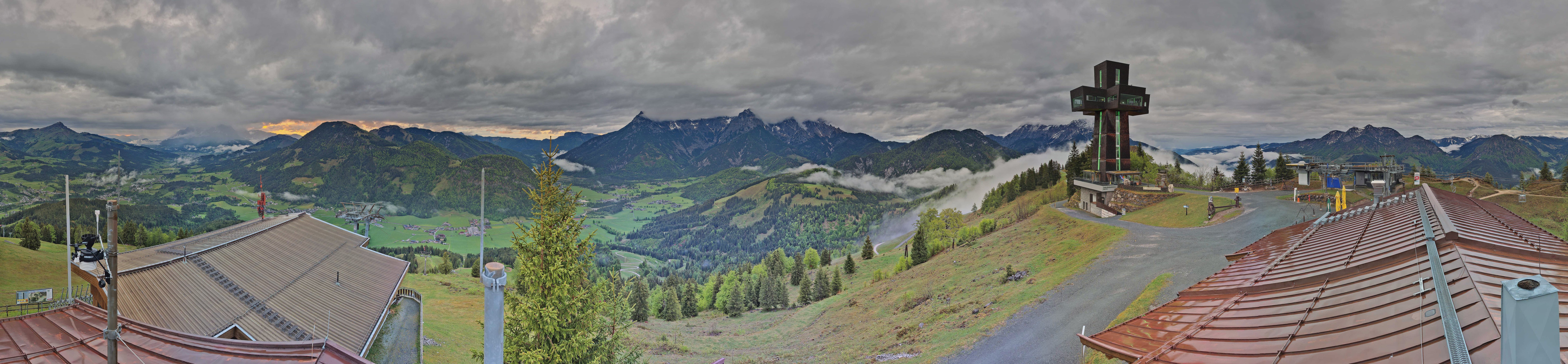 Archiv Foto Webcam Jakobskreuz im Pillerseetal