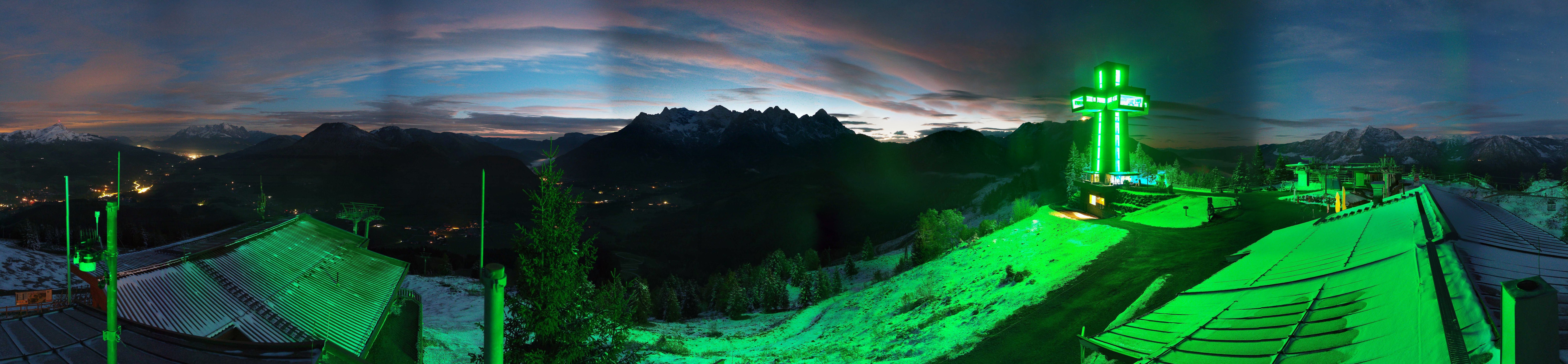 Archiv Foto Webcam Jakobskreuz im Pillerseetal