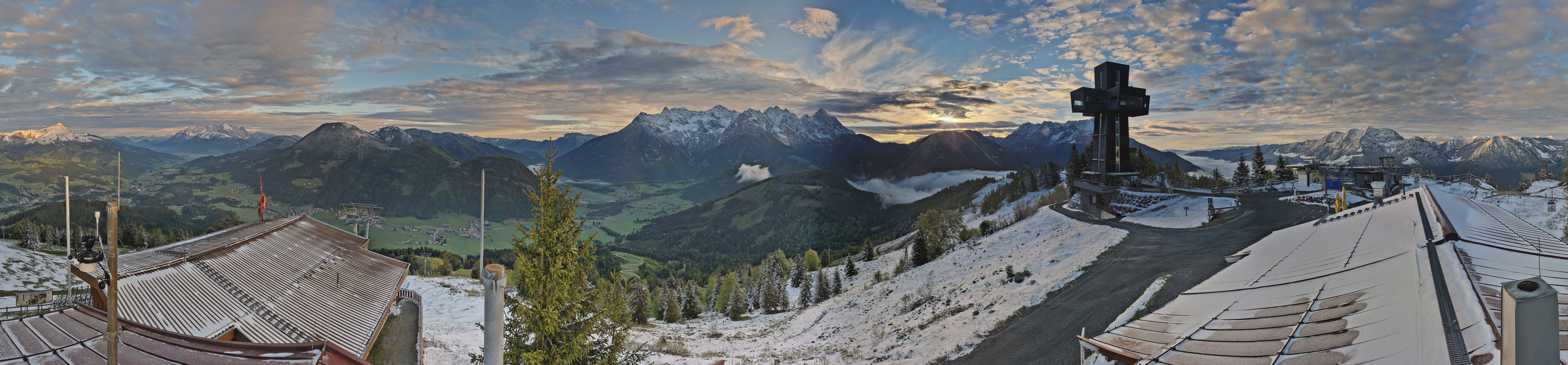 Archiv Foto Webcam Jakobskreuz im Pillerseetal