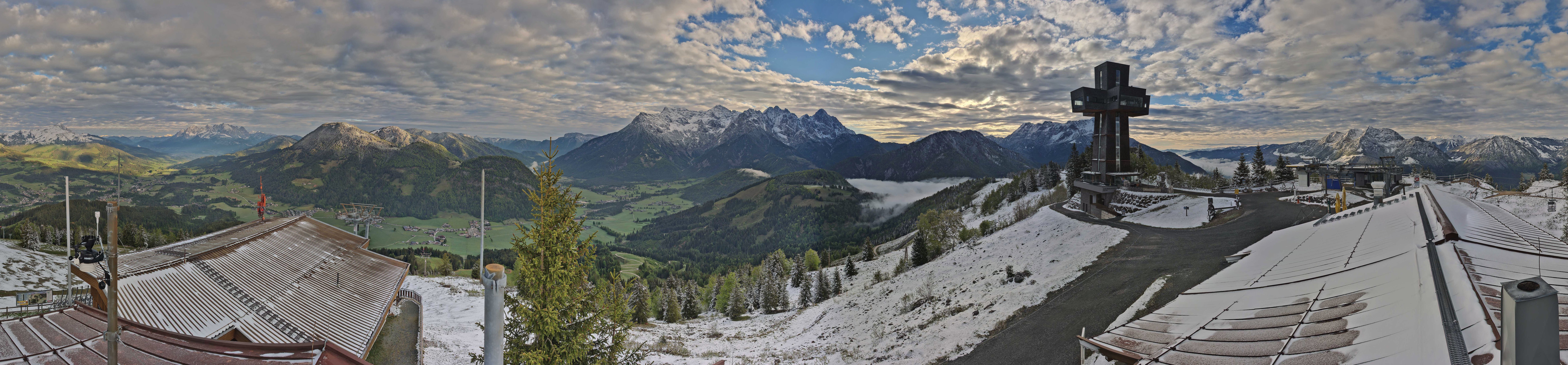 Archiv Foto Webcam Jakobskreuz im Pillerseetal