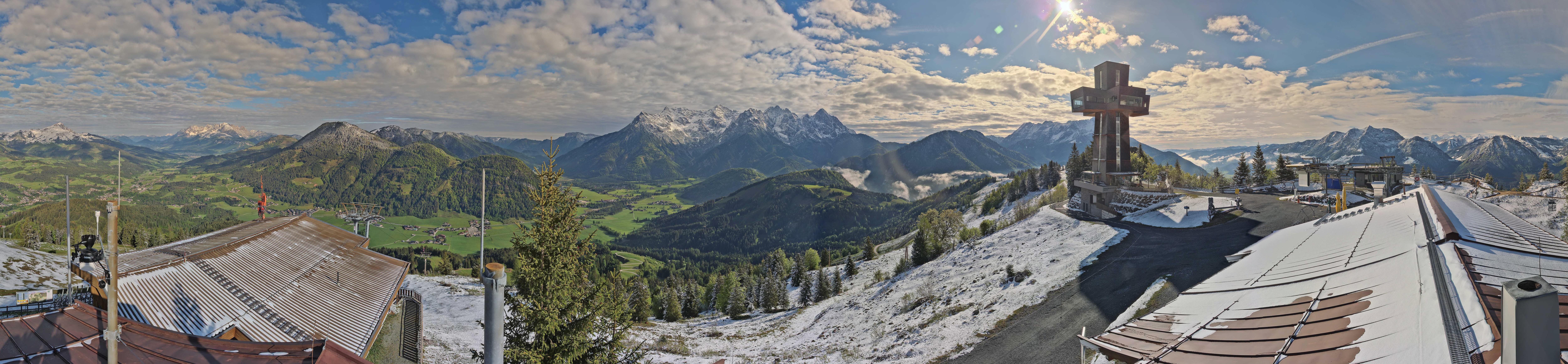 Archiv Foto Webcam Jakobskreuz im Pillerseetal
