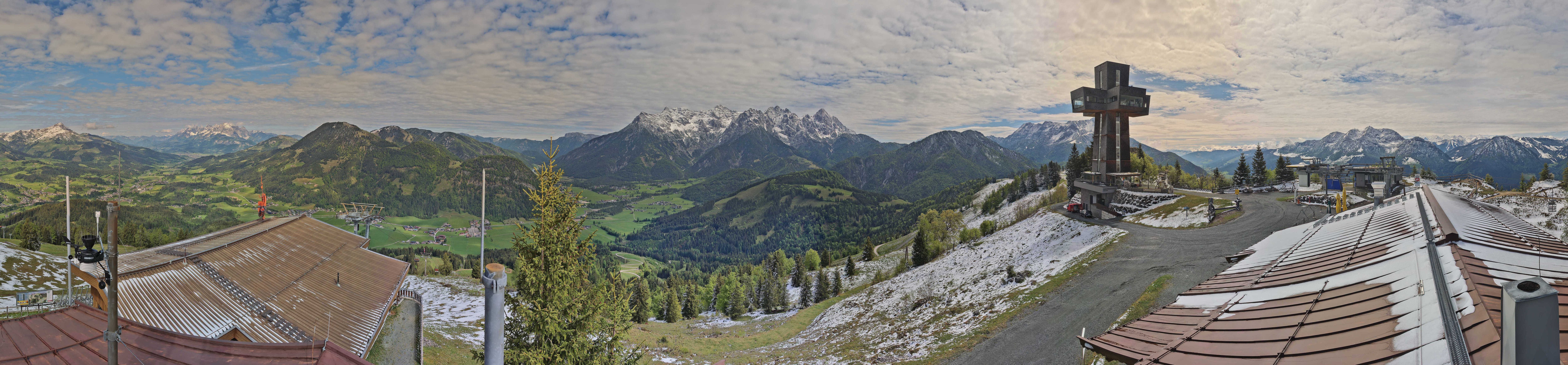 Archiv Foto Webcam Jakobskreuz im Pillerseetal