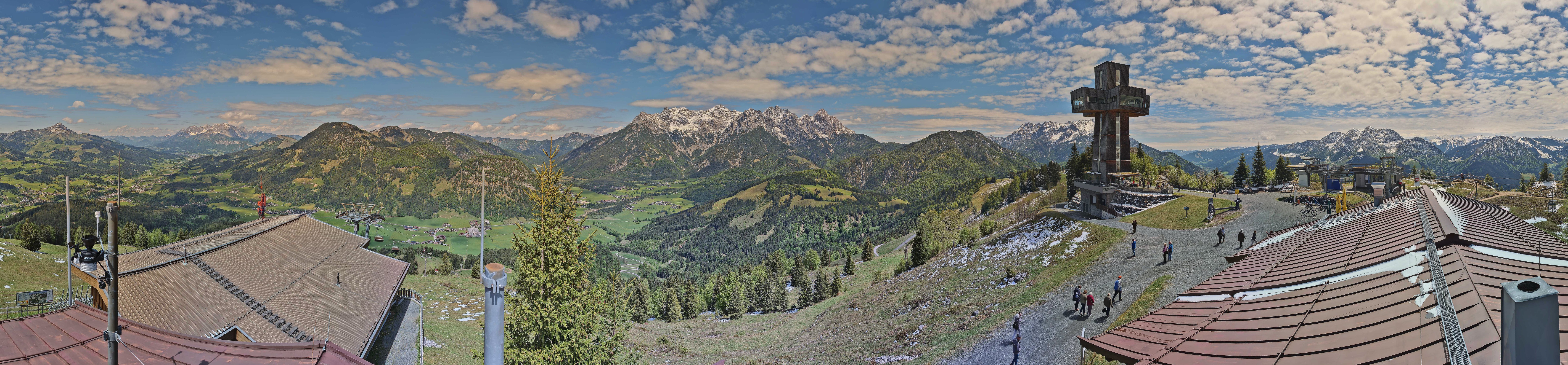 Archiv Foto Webcam Jakobskreuz im Pillerseetal