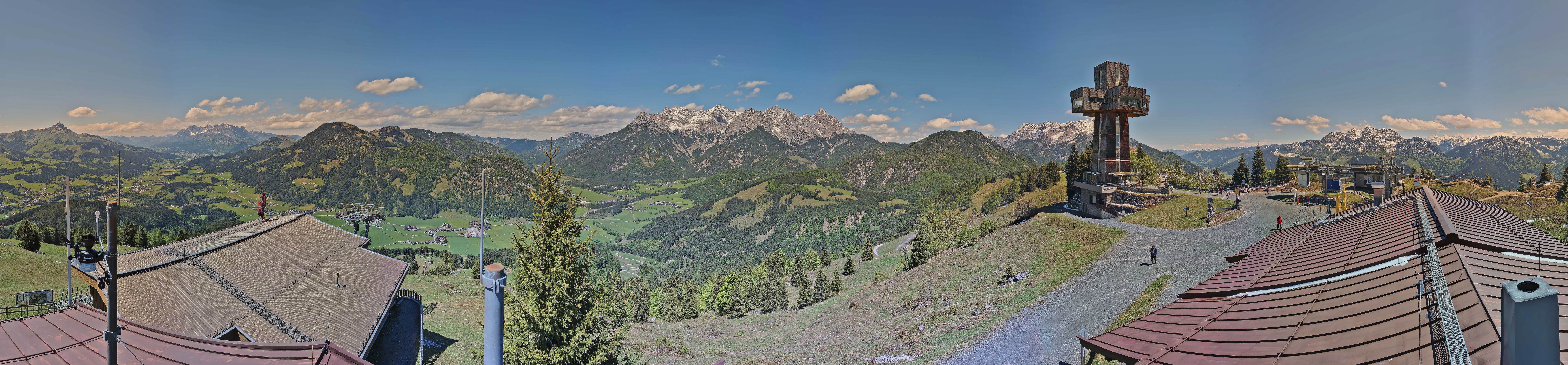 Archiv Foto Webcam Jakobskreuz im Pillerseetal