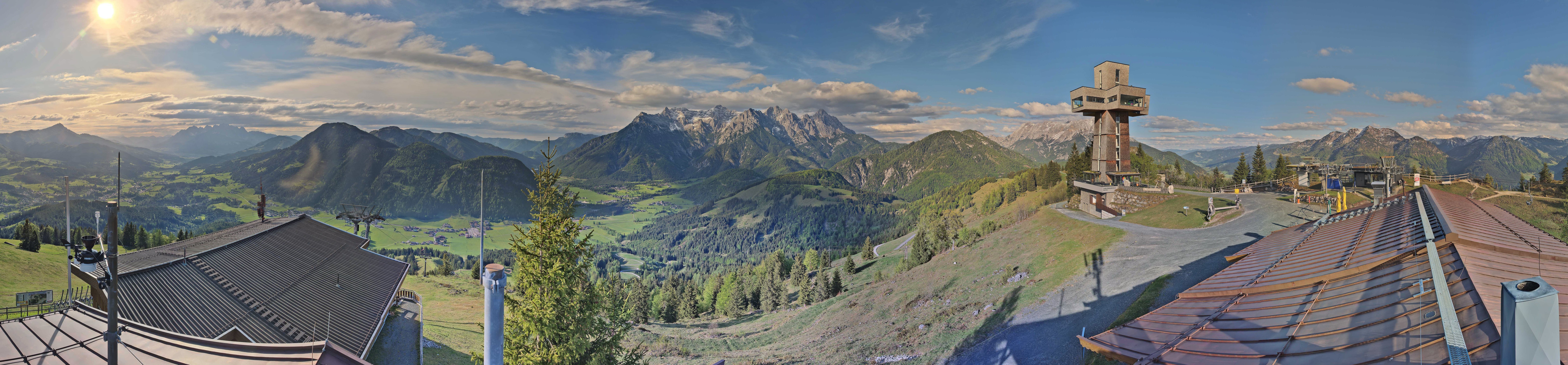 Archiv Foto Webcam Jakobskreuz im Pillerseetal