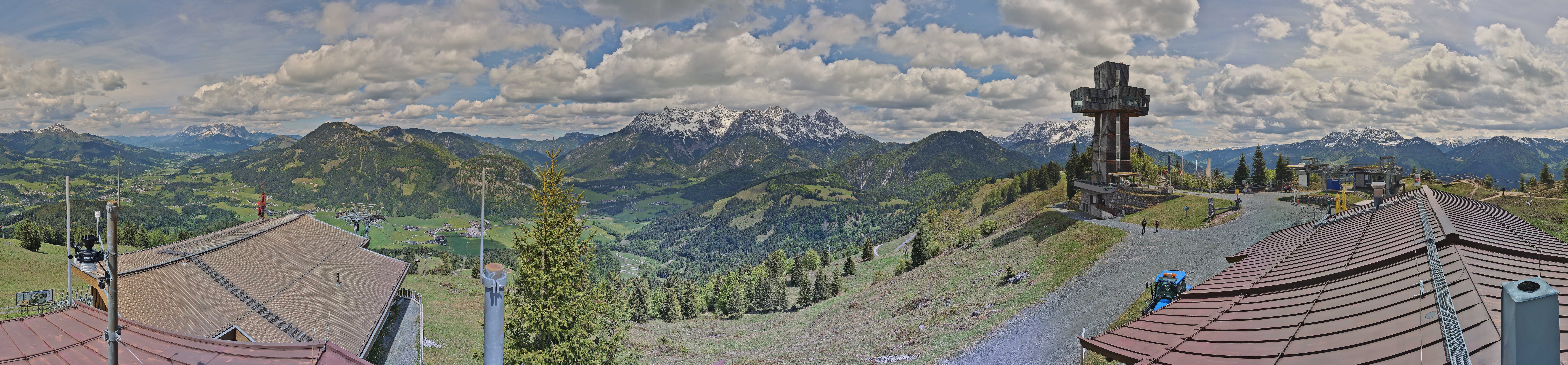 Archiv Foto Webcam Jakobskreuz im Pillerseetal