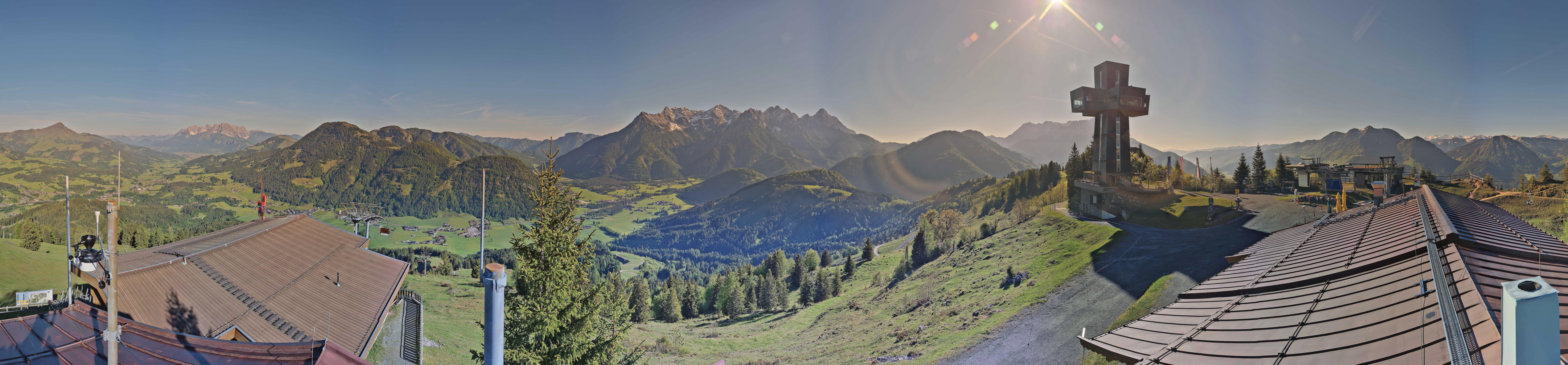 Archiv Foto Webcam Jakobskreuz im Pillerseetal