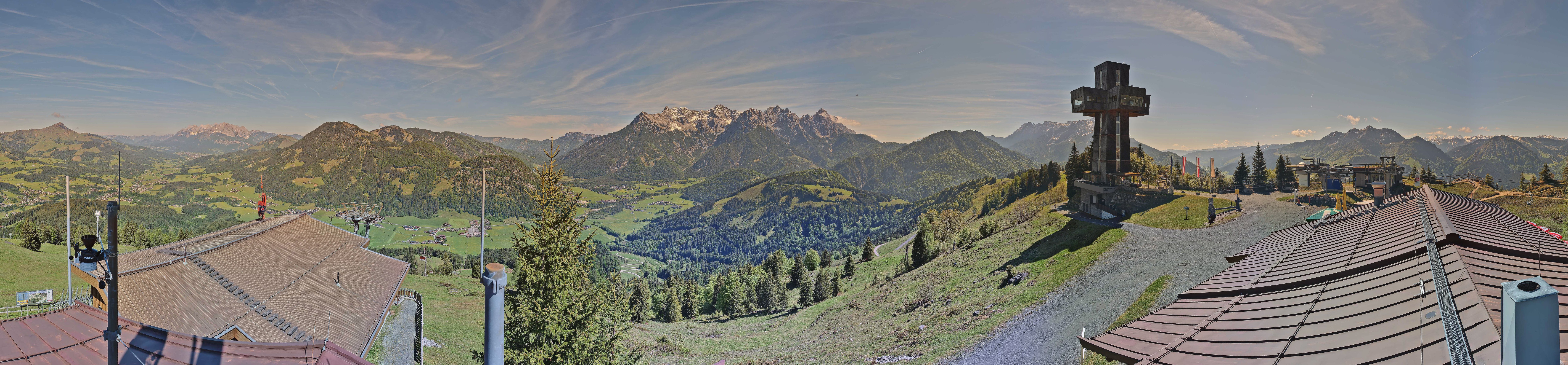 Archiv Foto Webcam Jakobskreuz im Pillerseetal