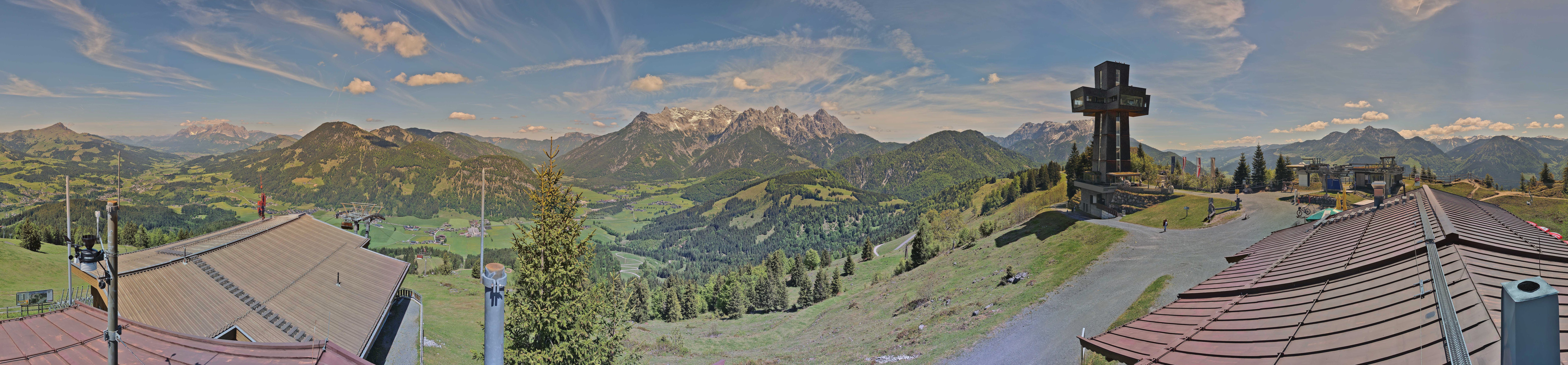 Archiv Foto Webcam Jakobskreuz im Pillerseetal