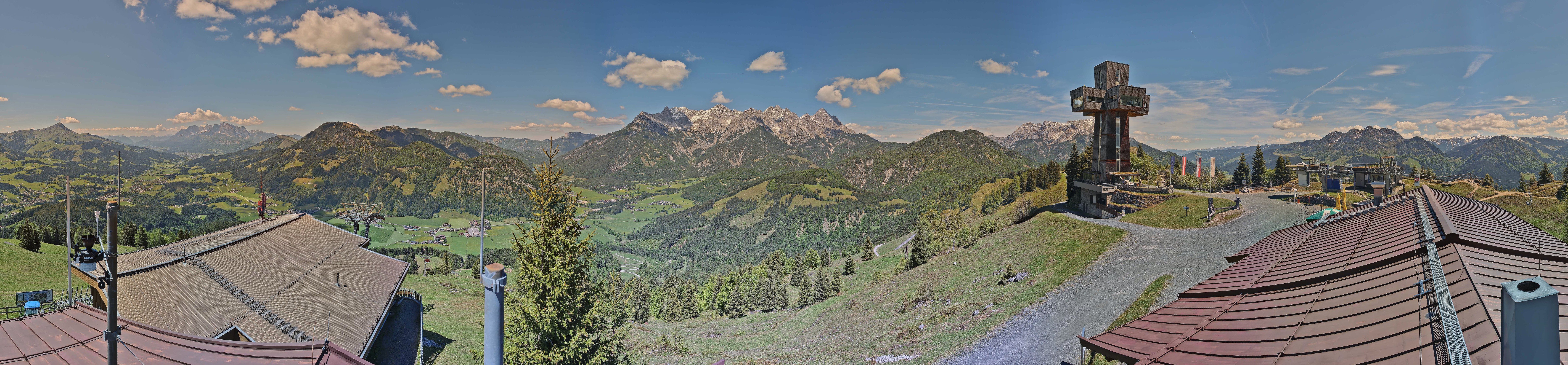 Archiv Foto Webcam Jakobskreuz im Pillerseetal