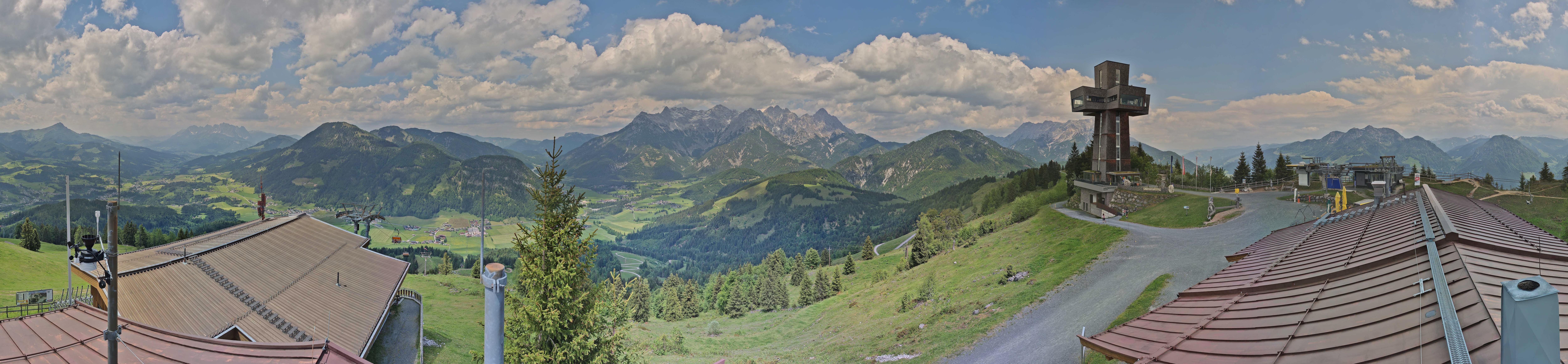 Archiv Foto Webcam Jakobskreuz im Pillerseetal
