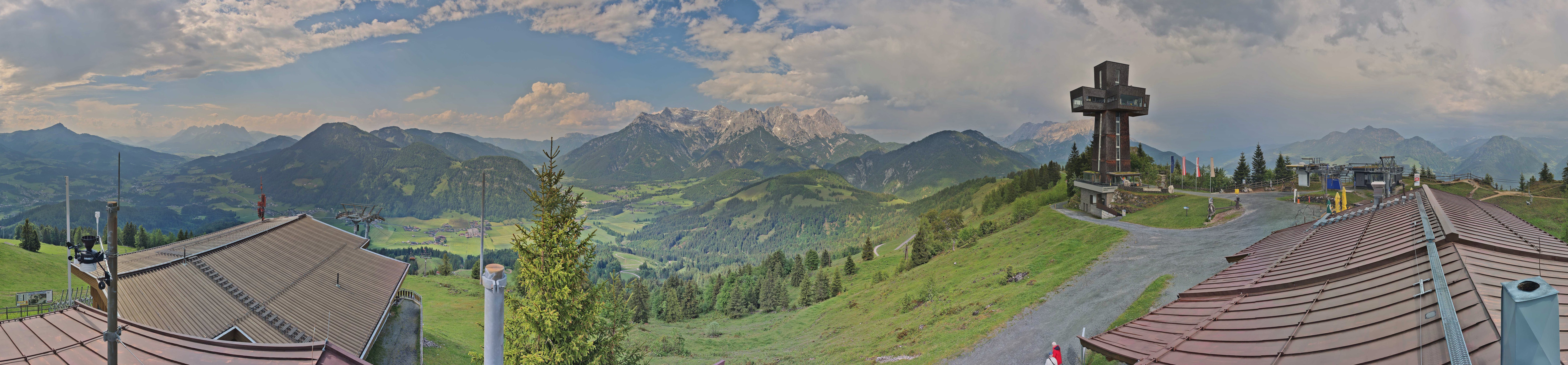 Archiv Foto Webcam Jakobskreuz im Pillerseetal