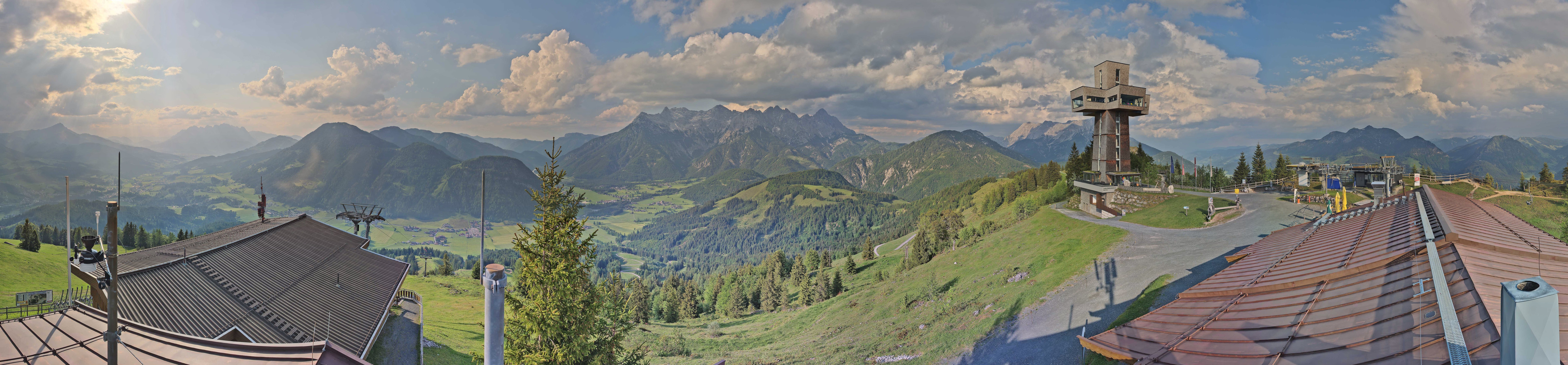 Archiv Foto Webcam Jakobskreuz im Pillerseetal