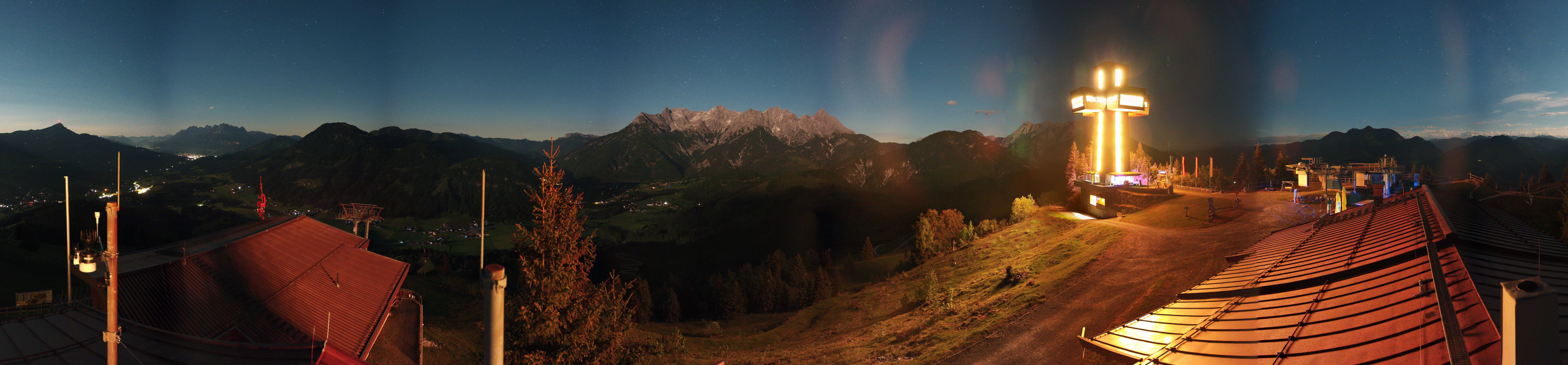 Archiv Foto Webcam Jakobskreuz im Pillerseetal