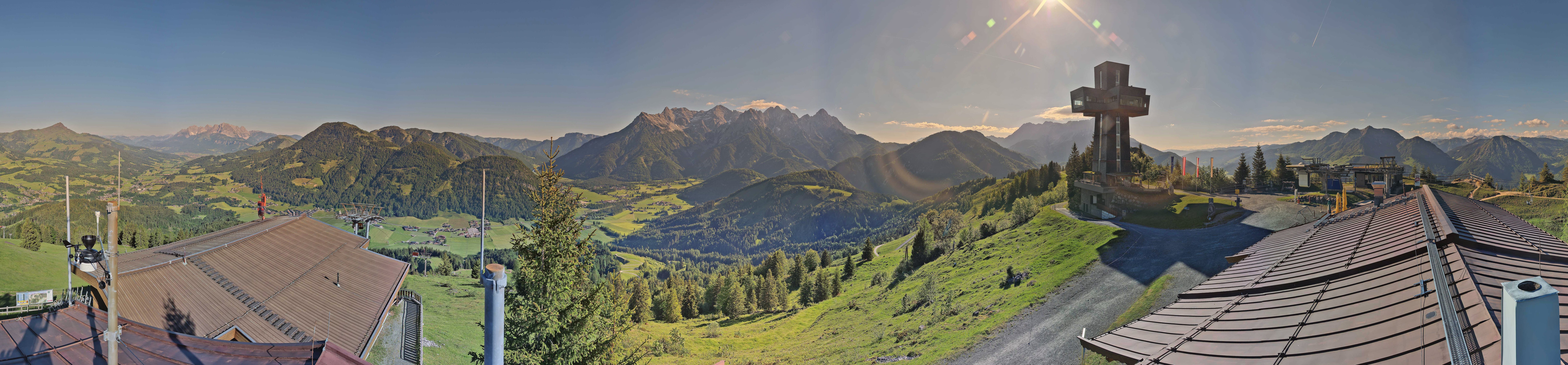 Archiv Foto Webcam Jakobskreuz im Pillerseetal