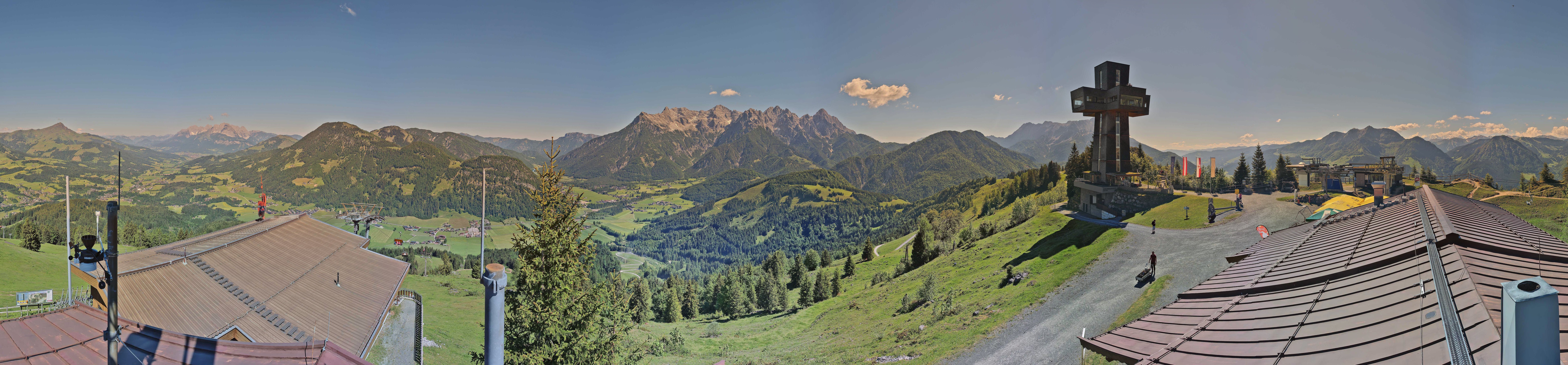 Archiv Foto Webcam Jakobskreuz im Pillerseetal