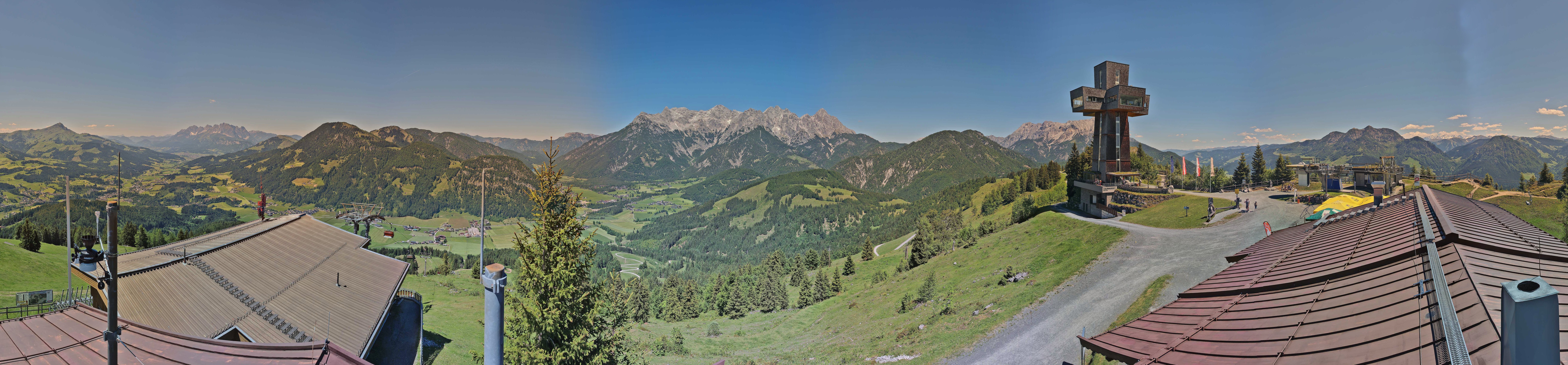 Archiv Foto Webcam Jakobskreuz im Pillerseetal