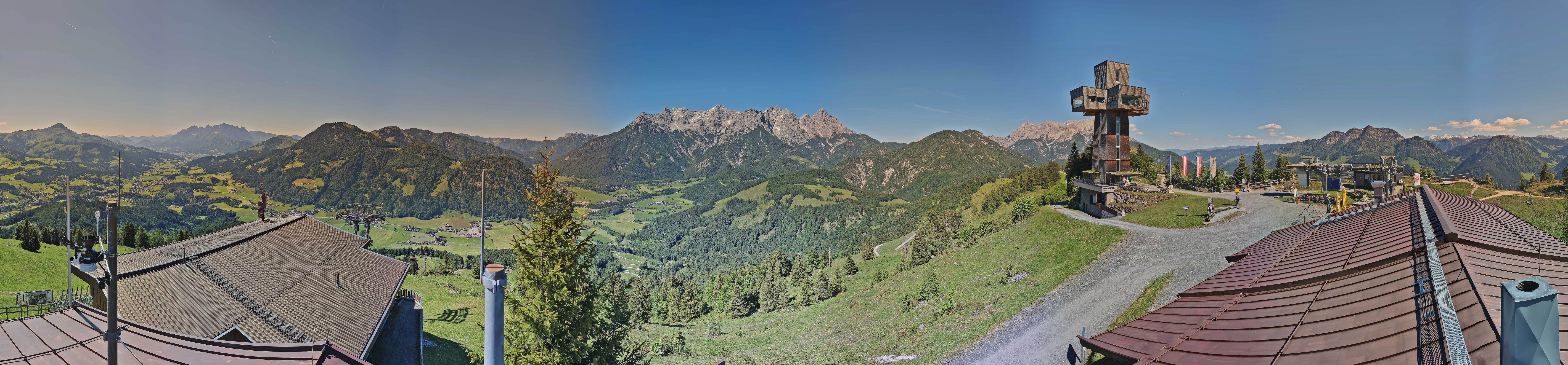Archiv Foto Webcam Jakobskreuz im Pillerseetal