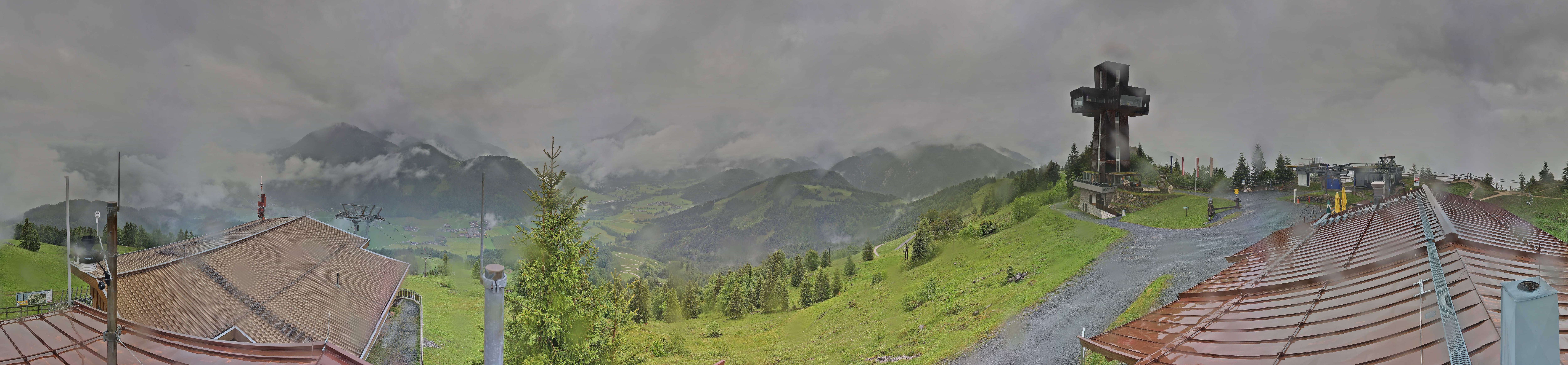 Archiv Foto Webcam Jakobskreuz im Pillerseetal