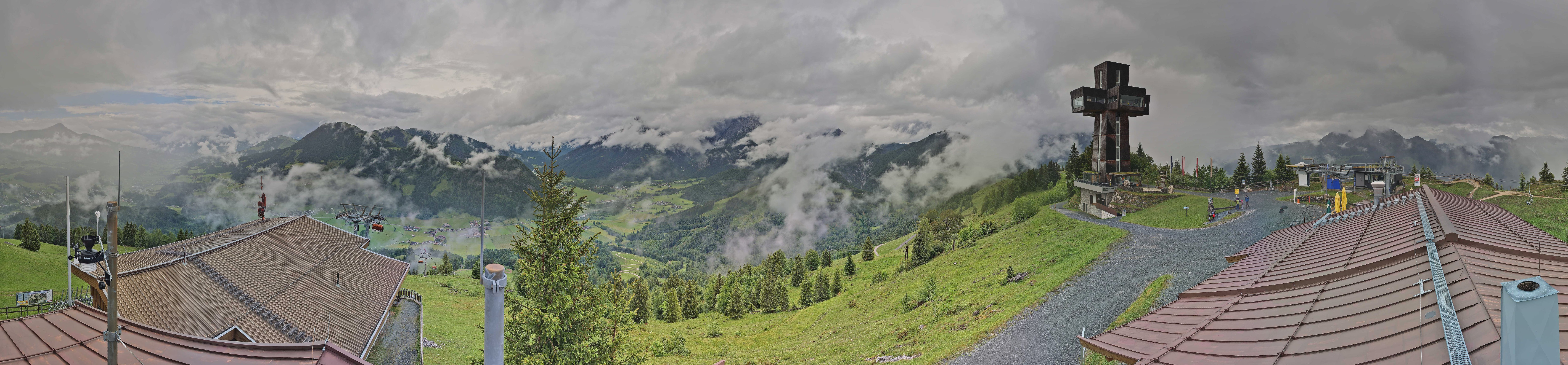 Archiv Foto Webcam Jakobskreuz im Pillerseetal
