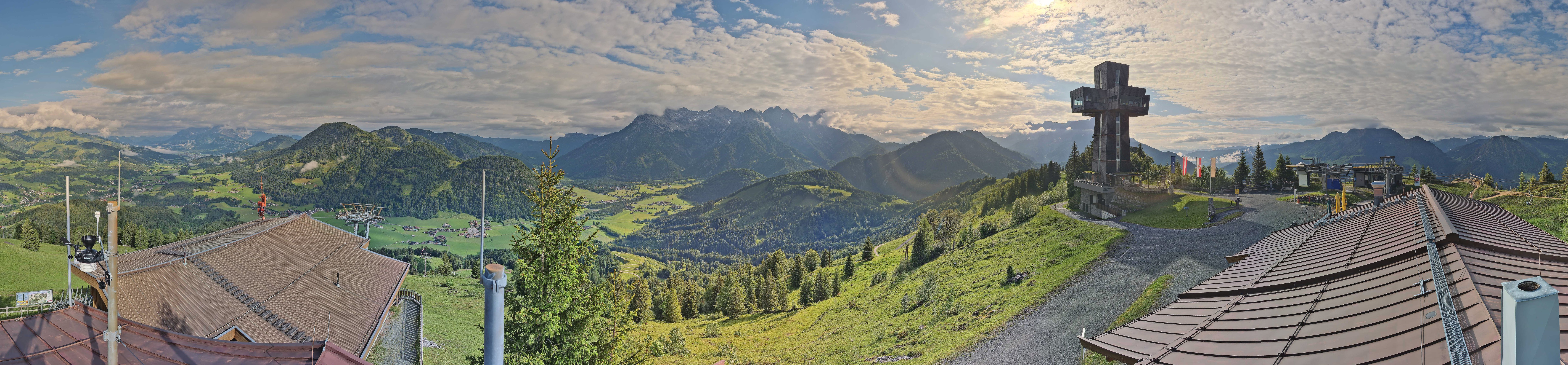 Archiv Foto Webcam Jakobskreuz im Pillerseetal