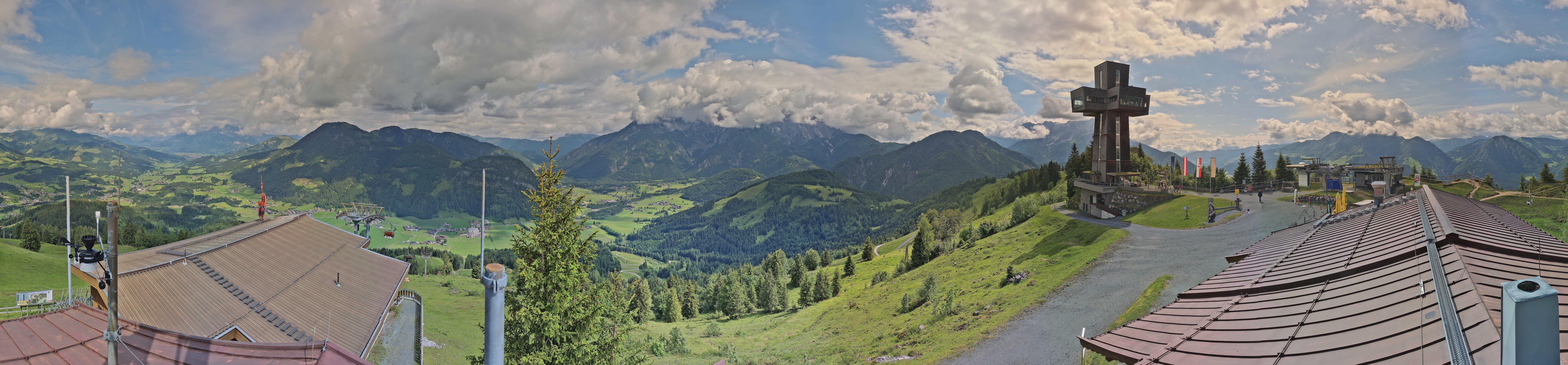 Archiv Foto Webcam Jakobskreuz im Pillerseetal