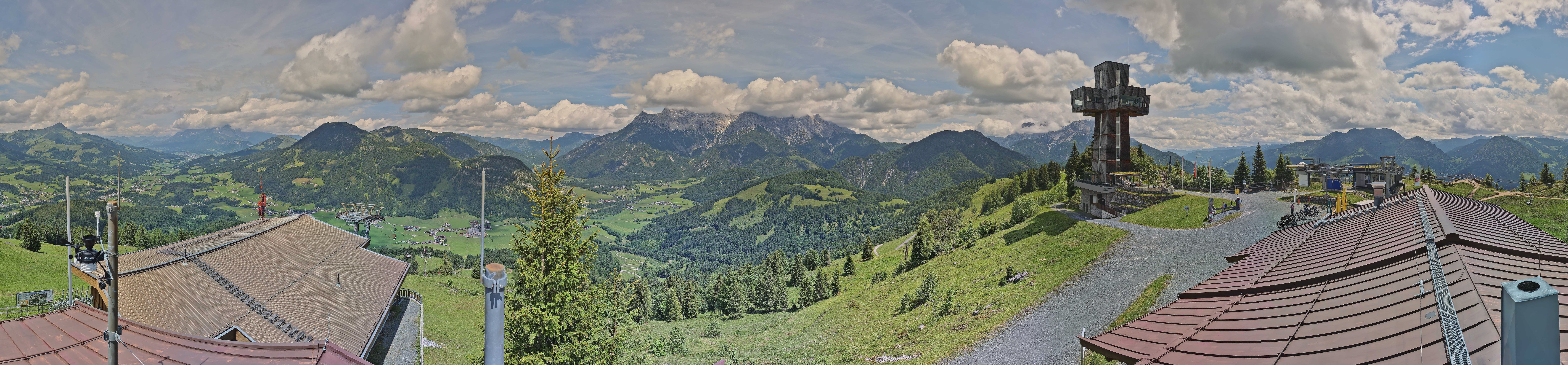 Archiv Foto Webcam Jakobskreuz im Pillerseetal