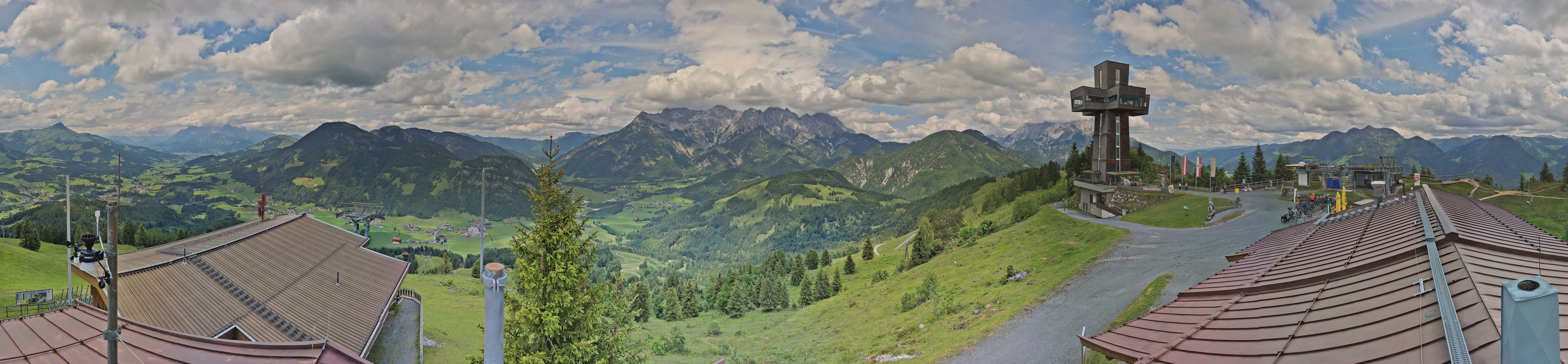Archiv Foto Webcam Jakobskreuz im Pillerseetal