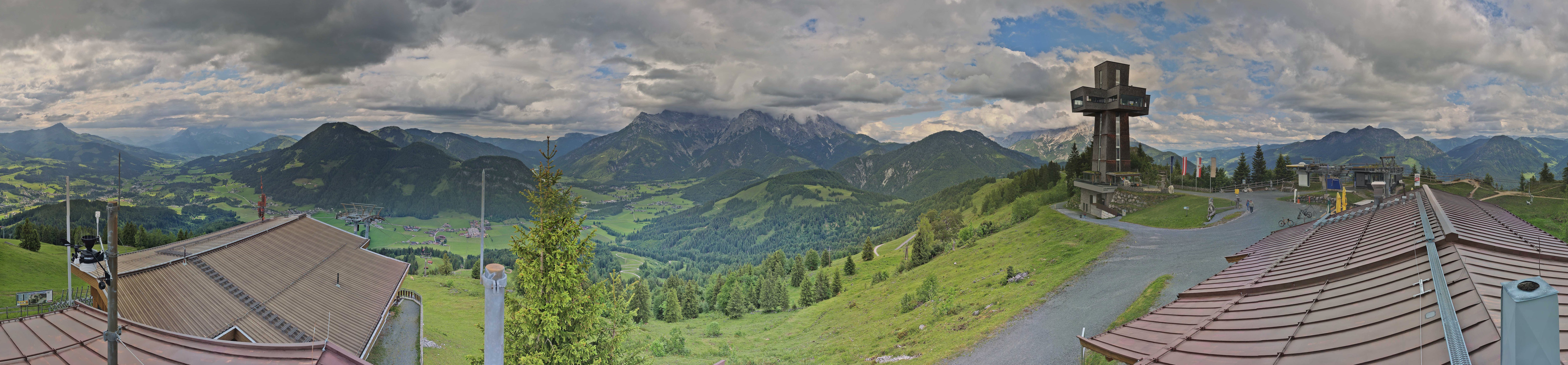 Archiv Foto Webcam Jakobskreuz im Pillerseetal