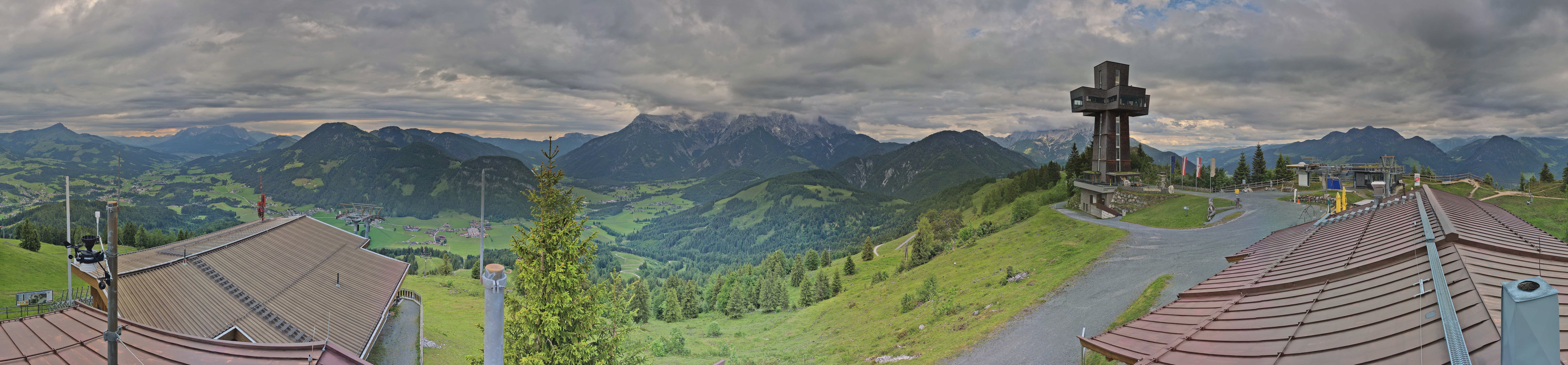 Archiv Foto Webcam Jakobskreuz im Pillerseetal