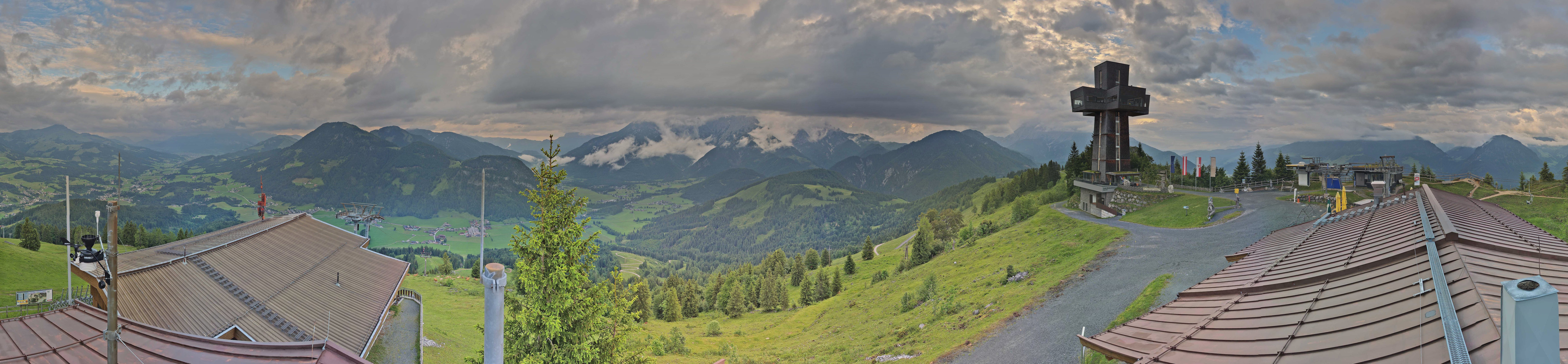 Archiv Foto Webcam Jakobskreuz im Pillerseetal