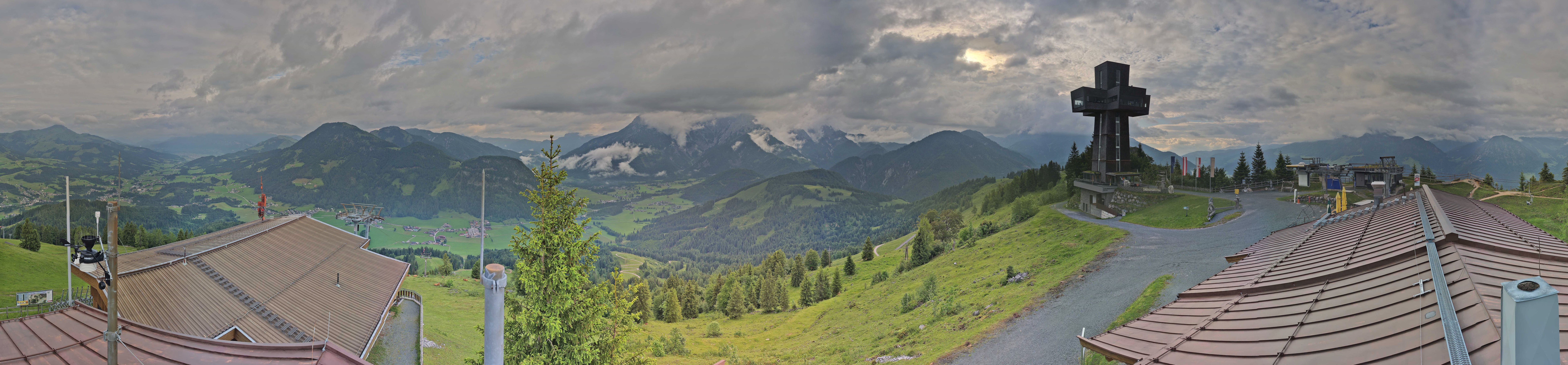 Archiv Foto Webcam Jakobskreuz im Pillerseetal