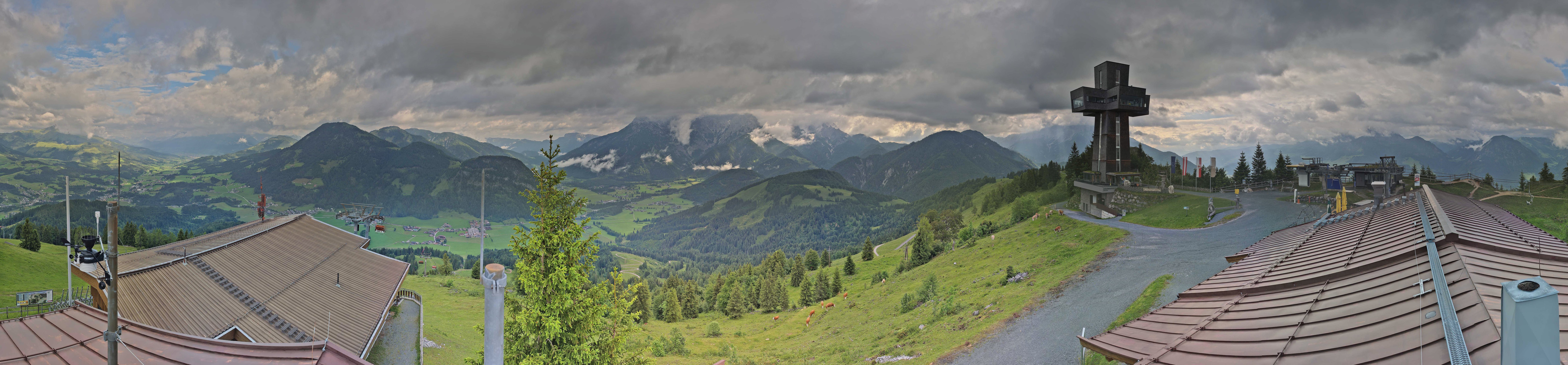 Archiv Foto Webcam Jakobskreuz im Pillerseetal