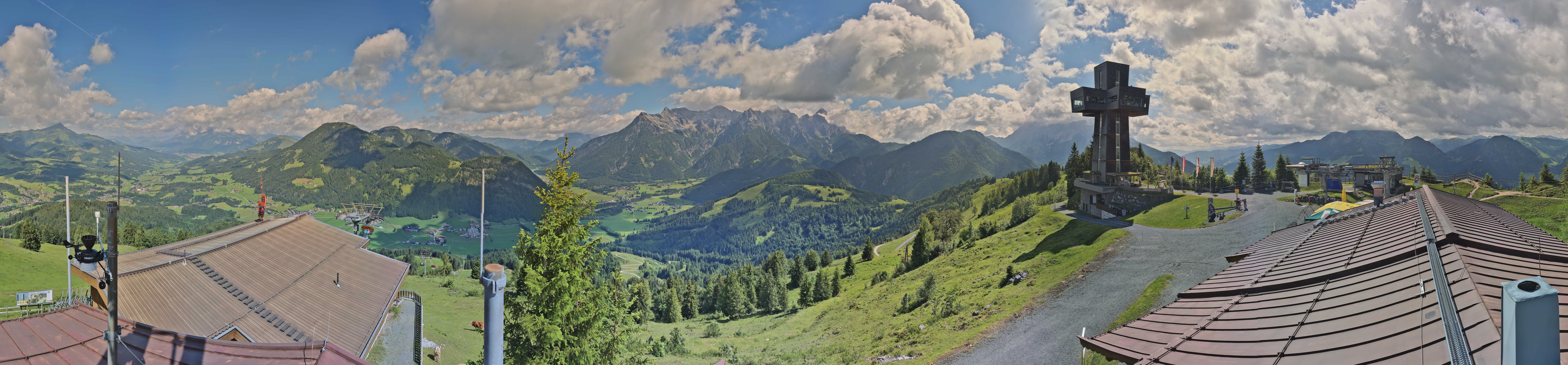 Archiv Foto Webcam Jakobskreuz im Pillerseetal
