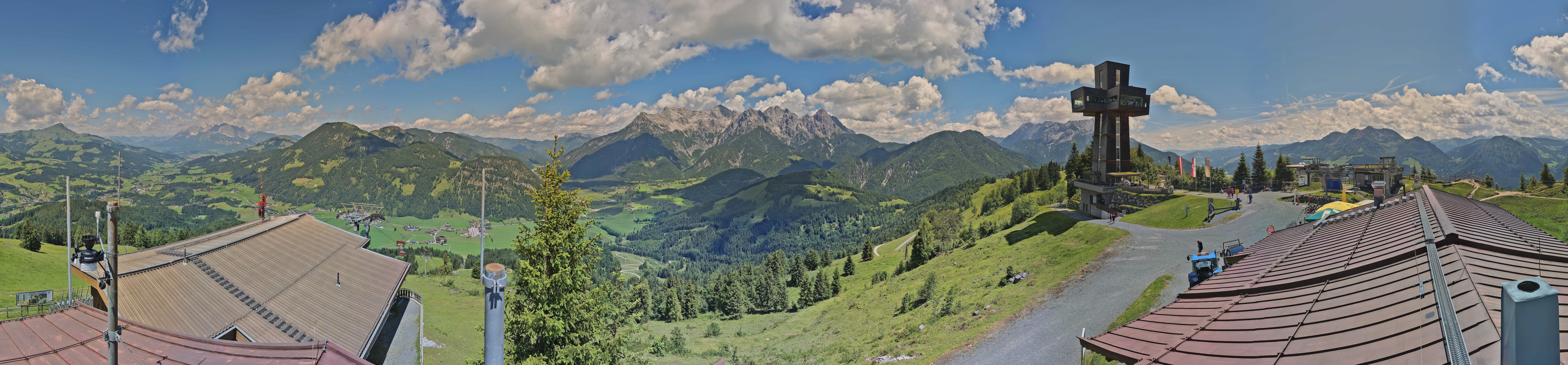 Archiv Foto Webcam Jakobskreuz im Pillerseetal