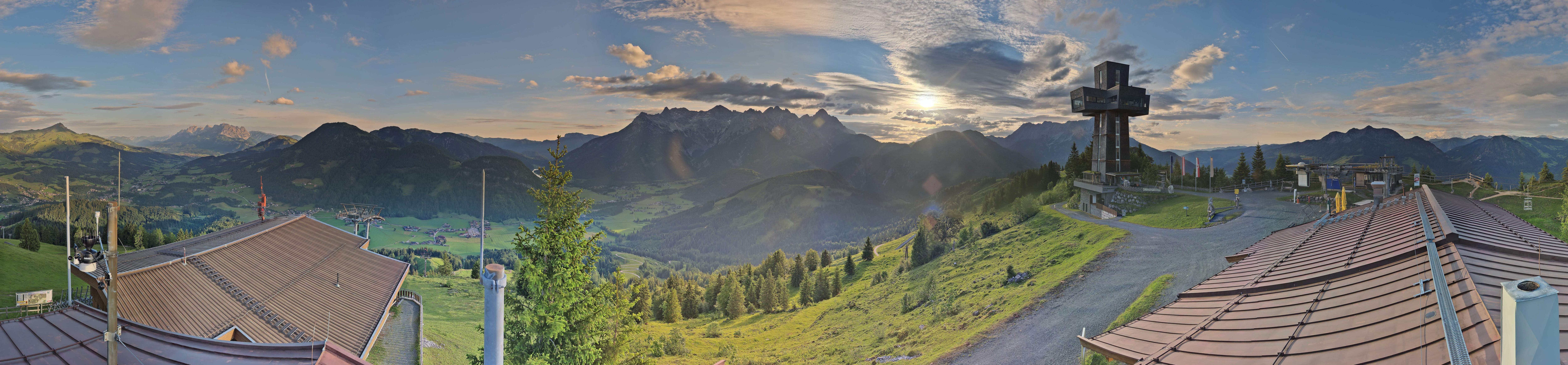Archiv Foto Webcam Jakobskreuz im Pillerseetal