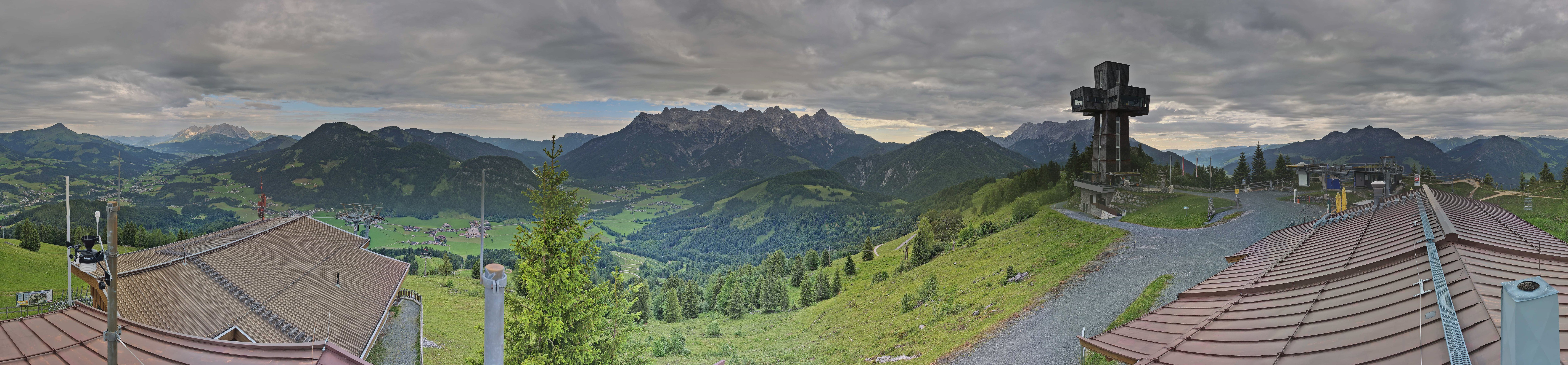 Archiv Foto Webcam Jakobskreuz im Pillerseetal