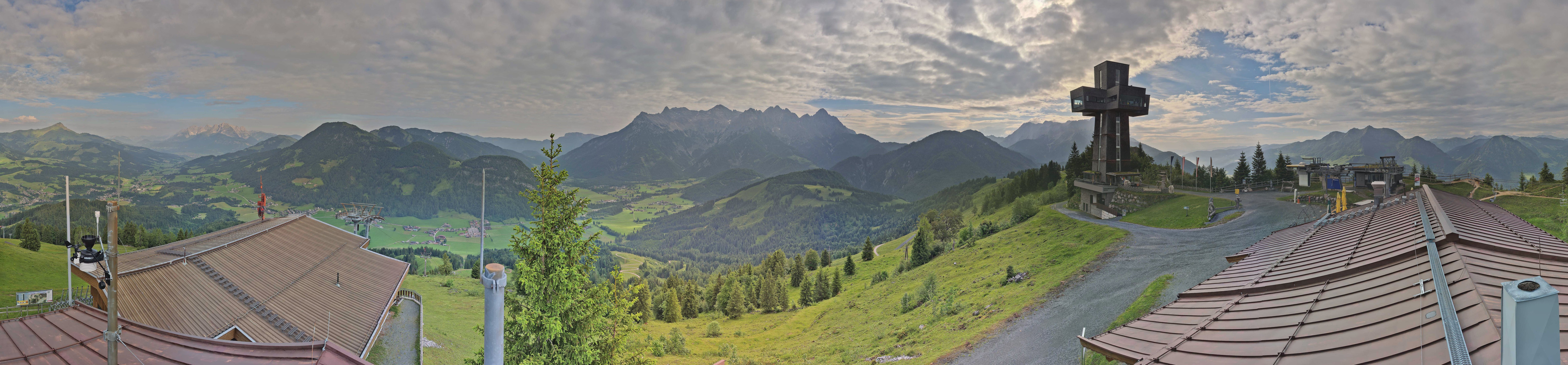 Archiv Foto Webcam Jakobskreuz im Pillerseetal