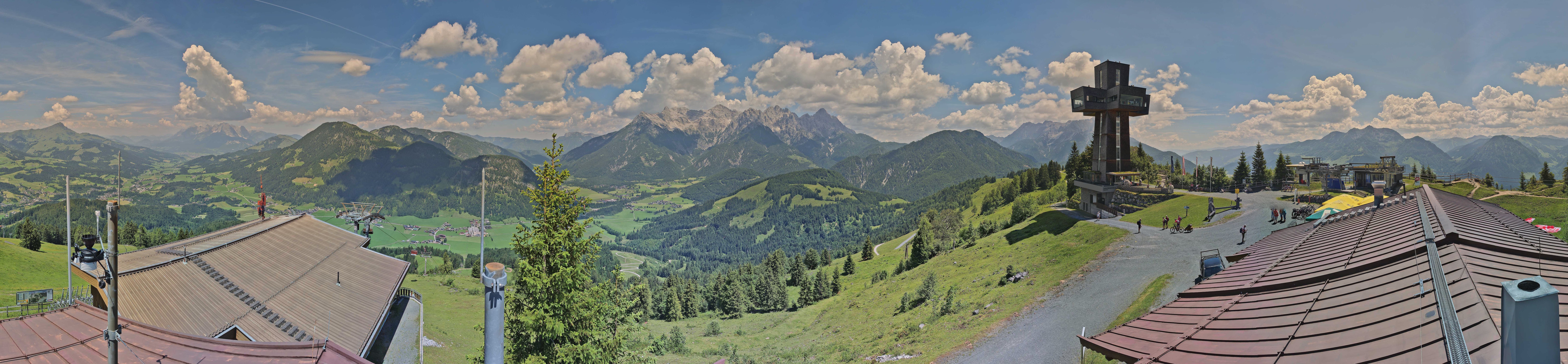 Archiv Foto Webcam Jakobskreuz im Pillerseetal