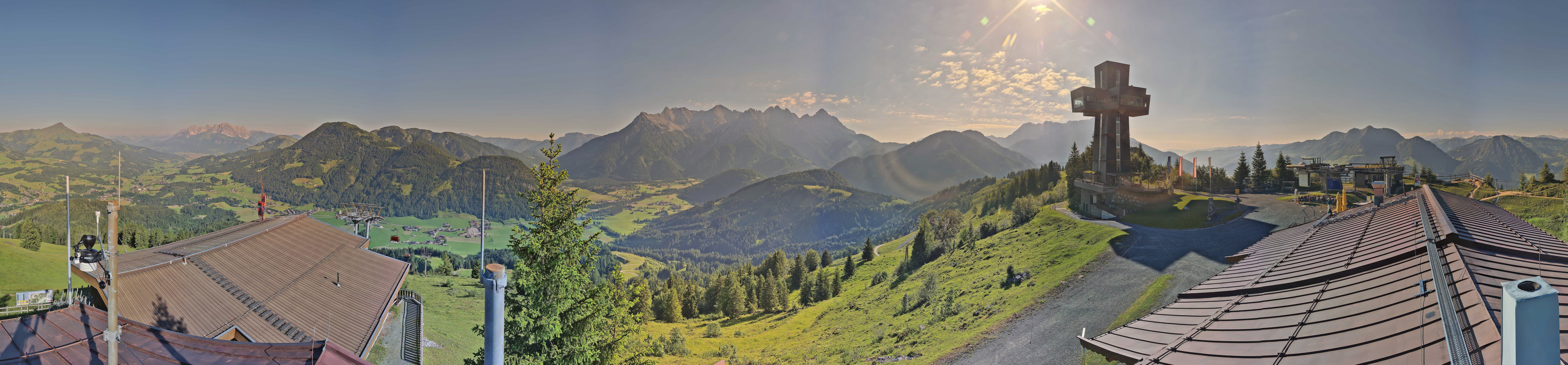 Archiv Foto Webcam Jakobskreuz im Pillerseetal