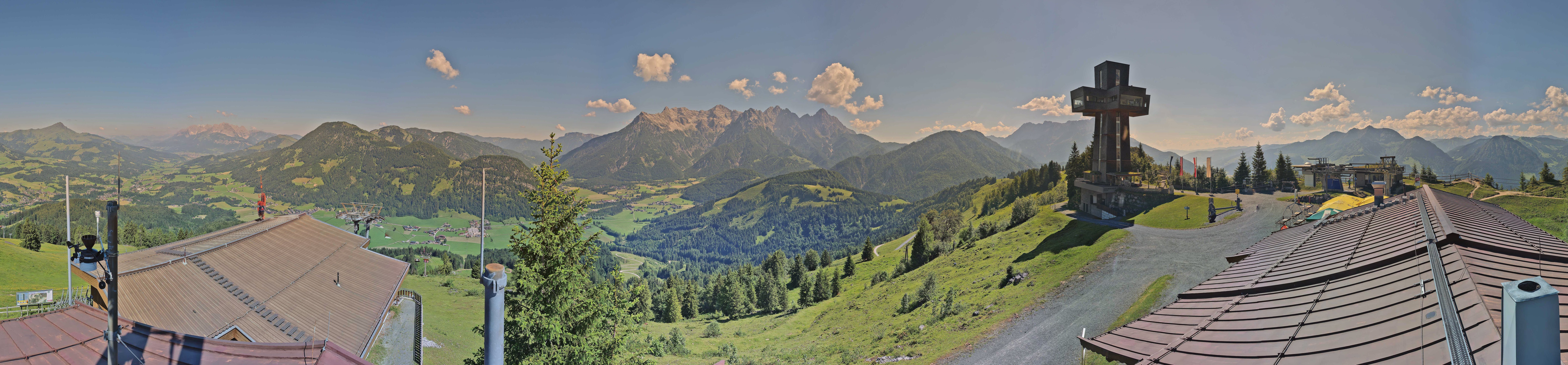 Archiv Foto Webcam Jakobskreuz im Pillerseetal