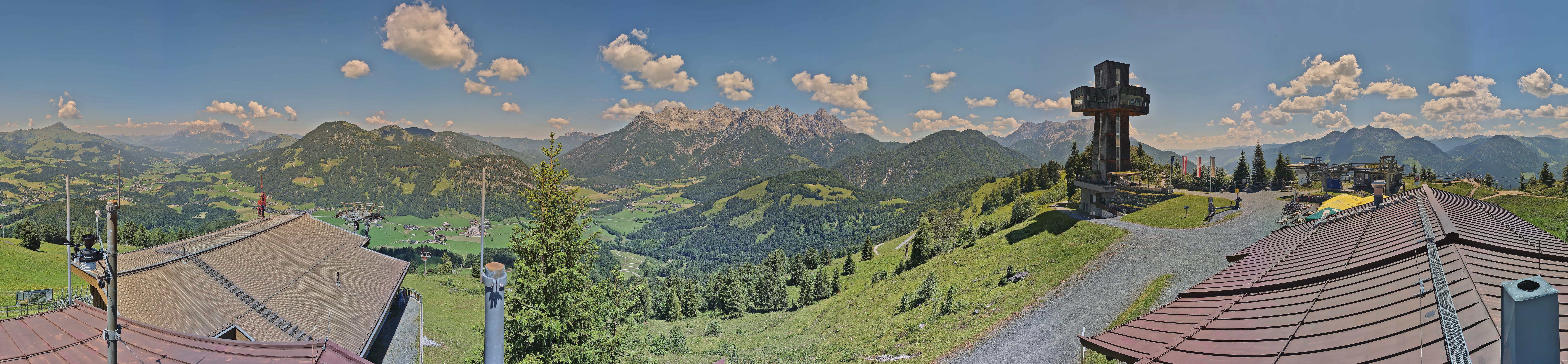 Archiv Foto Webcam Jakobskreuz im Pillerseetal
