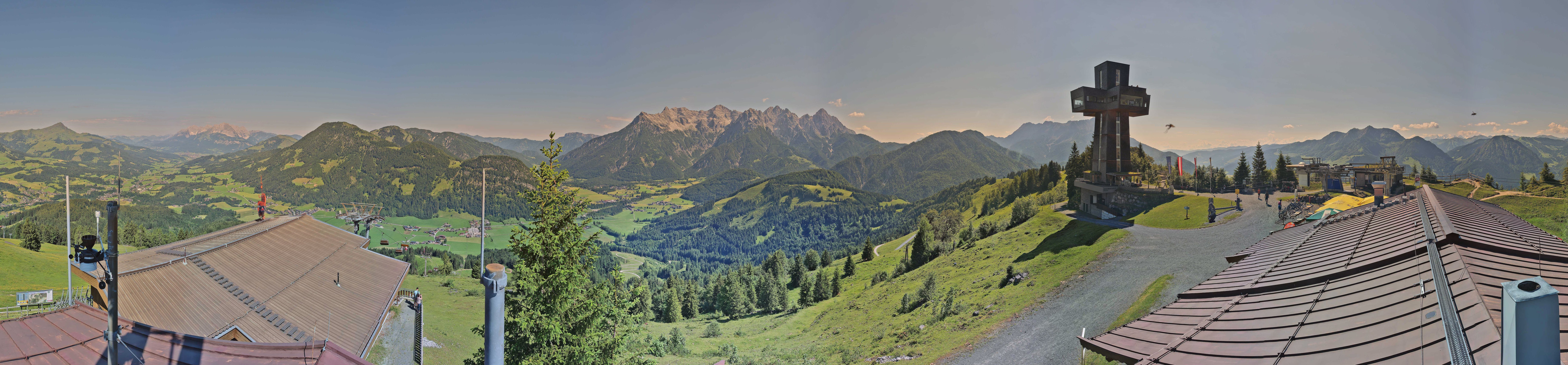 Archiv Foto Webcam Jakobskreuz im Pillerseetal