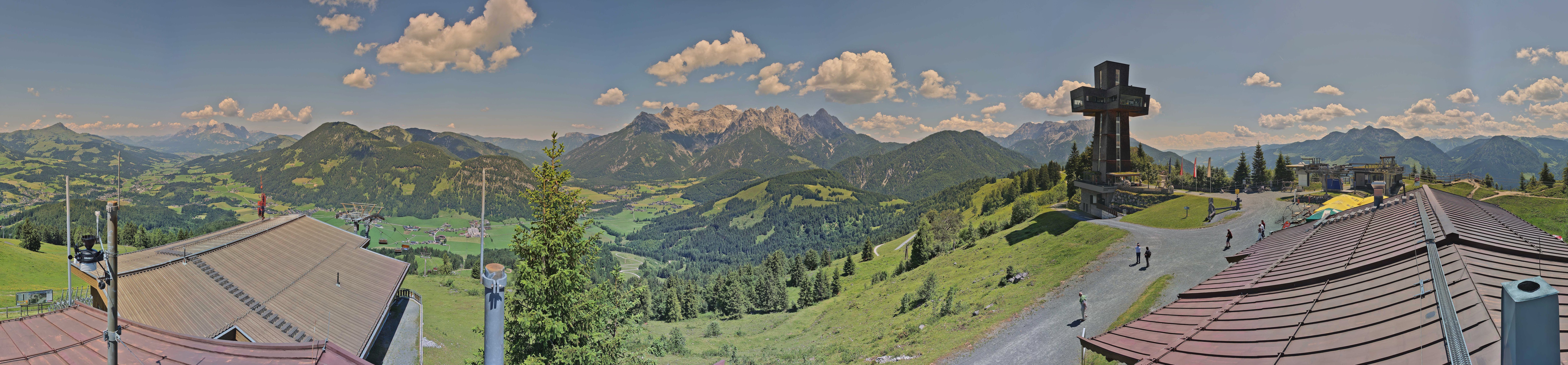 Archiv Foto Webcam Jakobskreuz im Pillerseetal