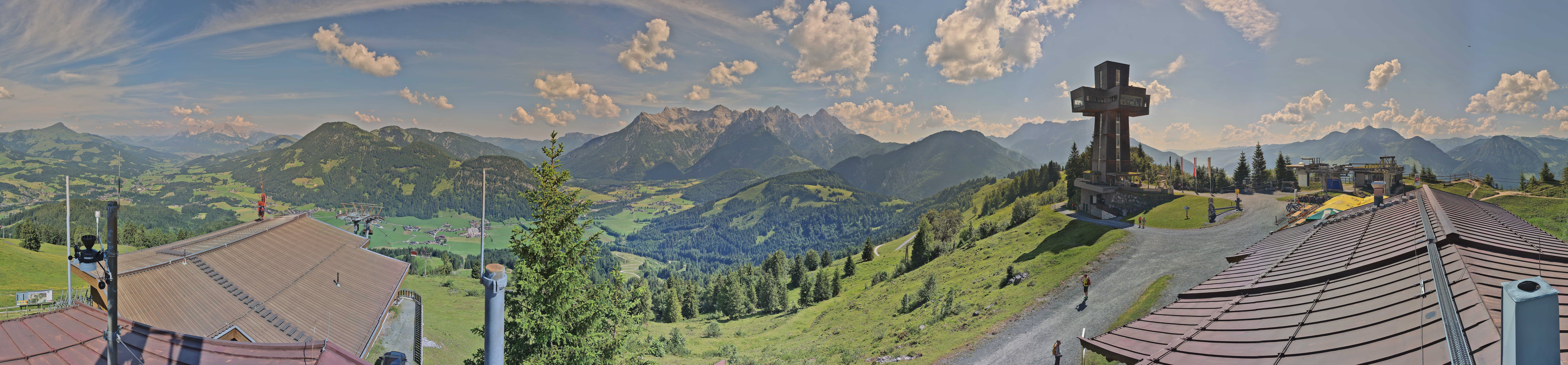 Archiv Foto Webcam Jakobskreuz im Pillerseetal
